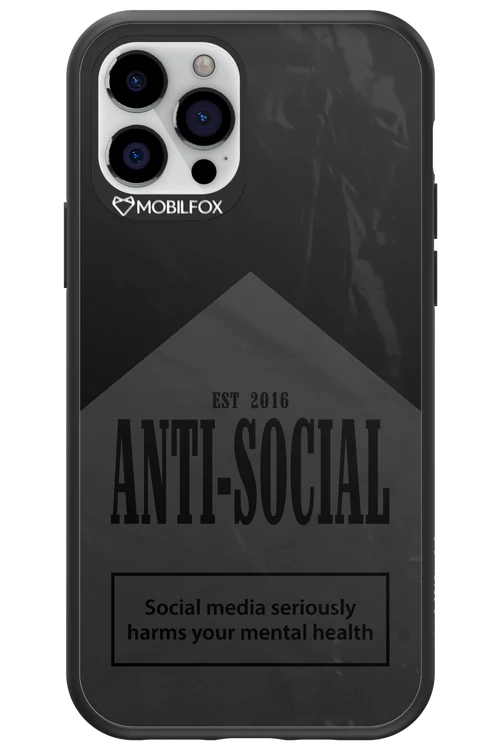ANTI-SOCIAL (BLVCK) 2.0 - Apple iPhone 12 Pro