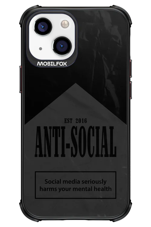 ANTI-SOCIAL (BLVCK) 2.0 - Apple iPhone 13 Mini - Image 21