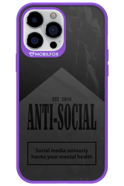 ANTI-SOCIAL (BLVCK) 2.0 - Apple iPhone 13 Pro Max - Image 4