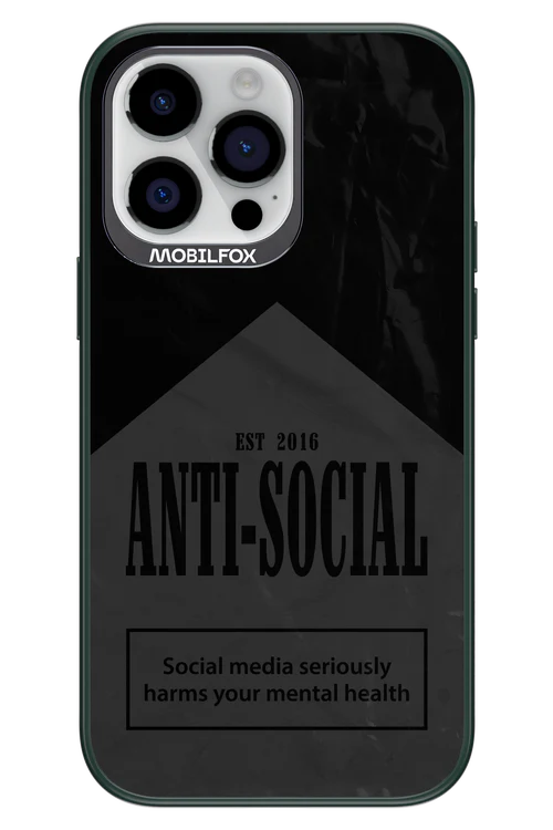 ANTI-SOCIAL (BLVCK) 2.0 - Apple iPhone 14 Pro Max - Image 4