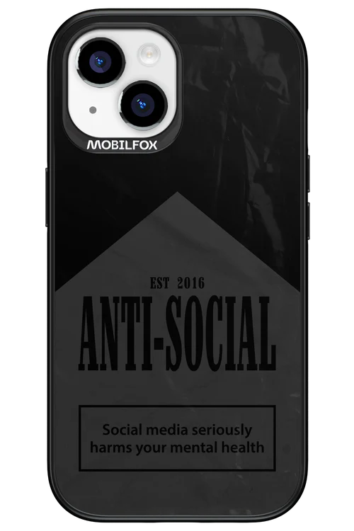 ANTI-SOCIAL (BLVCK) 2.0 - Apple iPhone 15
