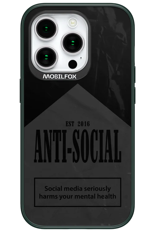 ANTI-SOCIAL (BLVCK) 2.0 - Apple iPhone 15 Pro - Image 4