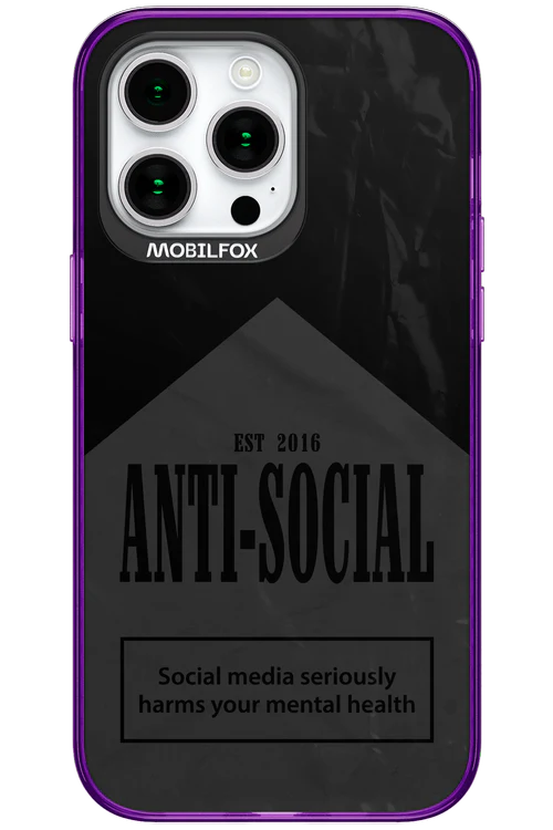 ANTI-SOCIAL (BLVCK) 2.0 - Apple iPhone 15 Pro Max - Image 8