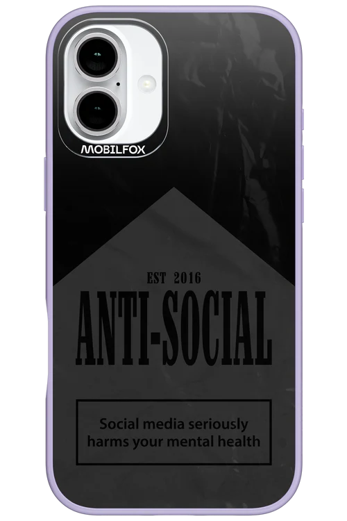 ANTI-SOCIAL (BLVCK) 2.0 - Apple iPhone 16 Plus - Image 3