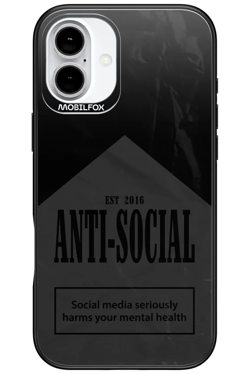 ANTI-SOCIAL (BLVCK) 2.0 - Apple iPhone 16 Plus - Image 9