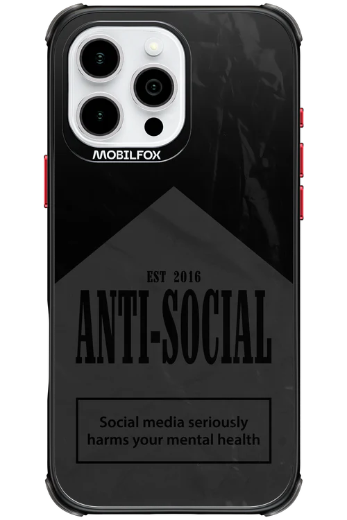 ANTI-SOCIAL (BLVCK) 2.0 - Apple iPhone 16 Pro Max - Image 12