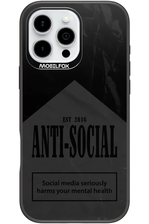 ANTI-SOCIAL (BLVCK) 2.0 - Apple iPhone 16 Pro Max - Image 2