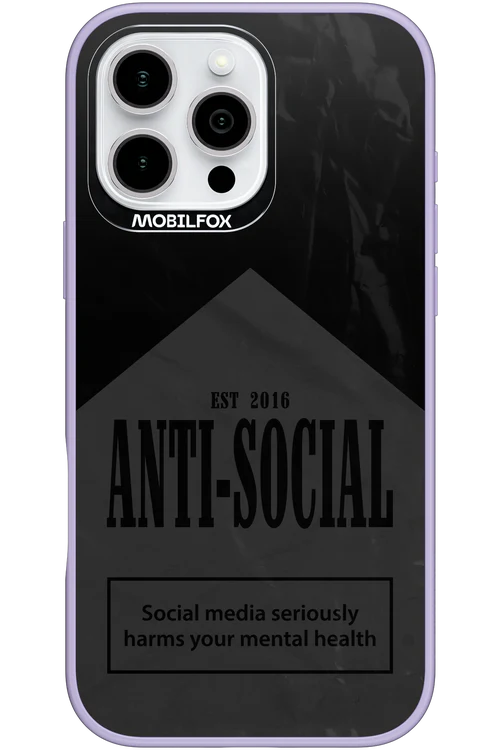 ANTI-SOCIAL (BLVCK) 2.0 - Apple iPhone 16 Pro Max - Image 3