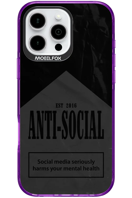 ANTI-SOCIAL (BLVCK) 2.0 - Apple iPhone 16 Pro Max - Image 8