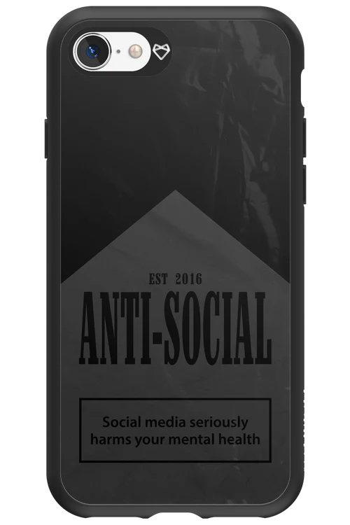 ANTI-SOCIAL (BLVCK) 2.0 - Apple iPhone SE 2022