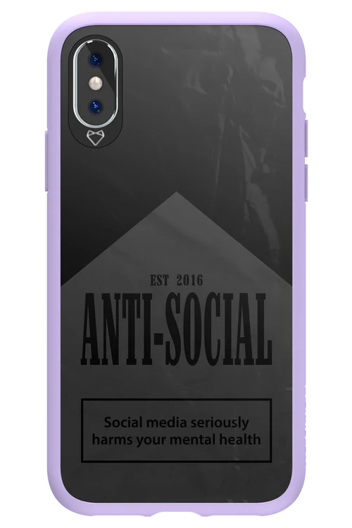 ANTI-SOCIAL (BLVCK) 2.0 - Apple iPhone XS - Image 4