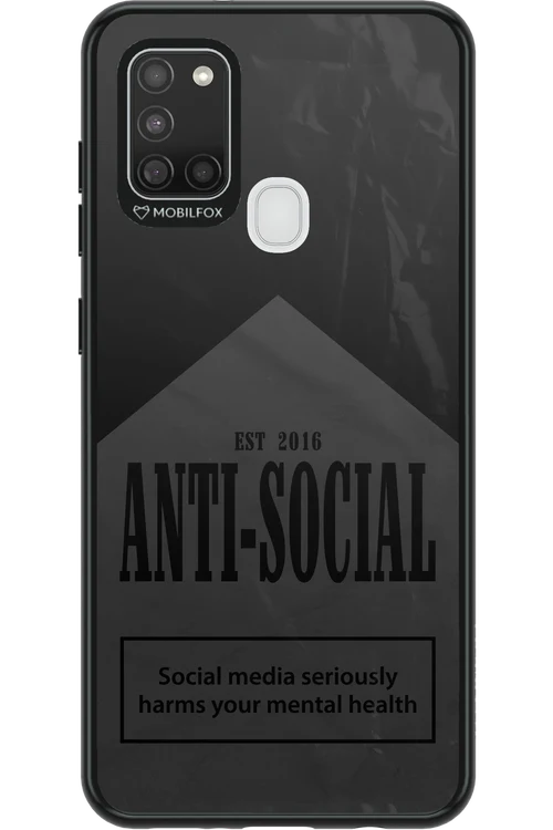 ANTI-SOCIAL (BLVCK) 2.0 - Samsung Galaxy A21 S