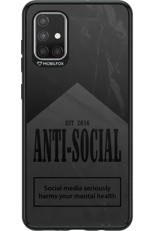 ANTI-SOCIAL (BLVCK) 2.0 - Samsung Galaxy A71