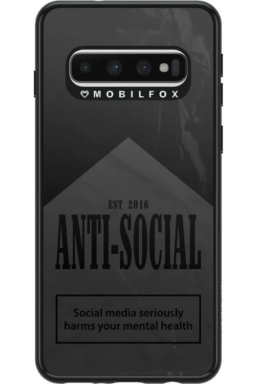 ANTI-SOCIAL (BLVCK) 2.0 - Samsung Galaxy S10