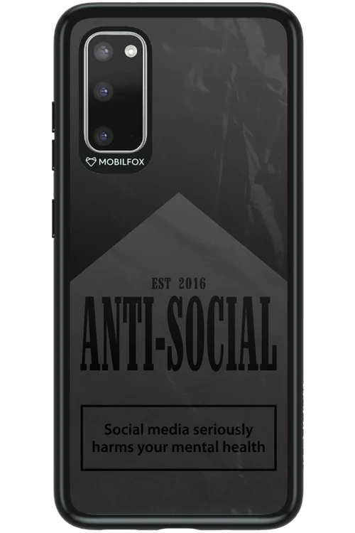 ANTI-SOCIAL (BLVCK) 2.0 - Samsung Galaxy S20