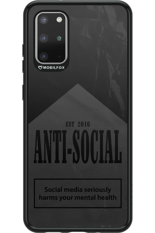 ANTI-SOCIAL (BLVCK) 2.0 - Samsung Galaxy S20+