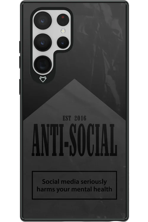 ANTI-SOCIAL (BLVCK) 2.0 - Samsung Galaxy S22 Ultra