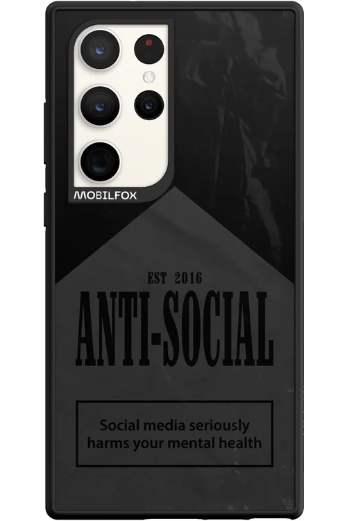 ANTI-SOCIAL (BLVCK) 2.0 - Samsung Galaxy S23 Ultra