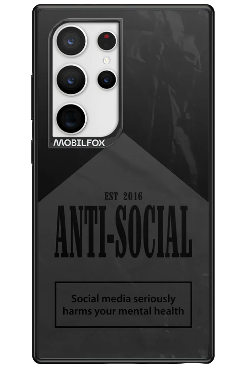 ANTI-SOCIAL (BLVCK) 2.0 - Samsung Galaxy S24 Ultra