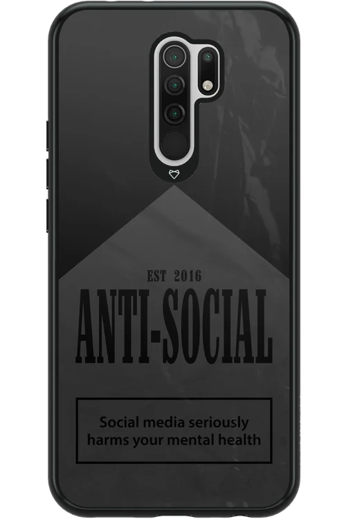 ANTI-SOCIAL (BLVCK) 2.0 - Xiaomi Redmi 9