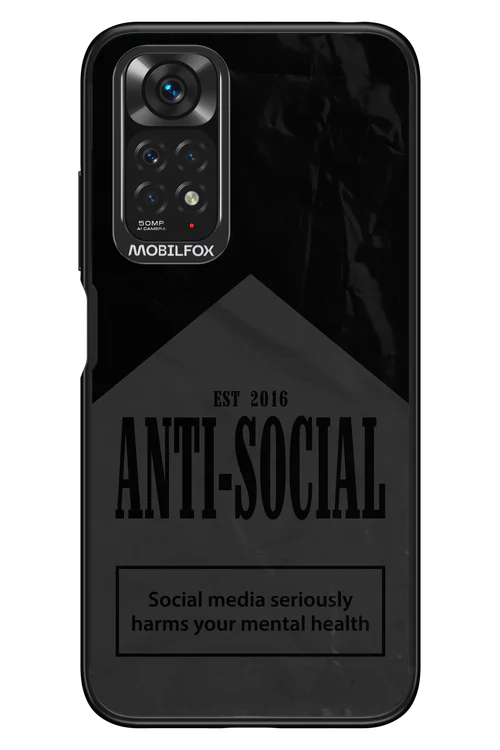 ANTI-SOCIAL (BLVCK) 2.0 - Xiaomi Redmi Note 11/11S 4G