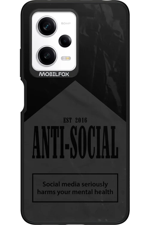 ANTI-SOCIAL (BLVCK) 2.0 - Xiaomi Redmi Note 12 Pro 5G