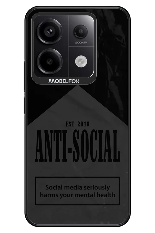 ANTI-SOCIAL (BLVCK) 2.0 - Xiaomi Redmi Note 13 Pro 5G