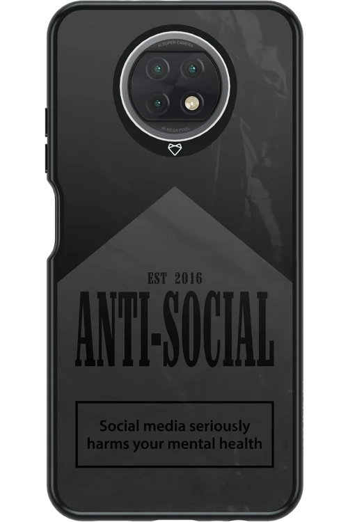 ANTI-SOCIAL (BLVCK) 2.0 - Xiaomi Redmi Note 9T 5G