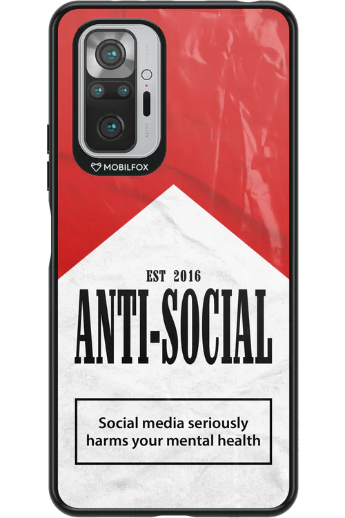 ANTI-SOCIAL II 2.0 - Xiaomi Redmi Note 10 Pro