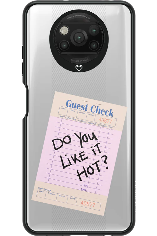 DO YOU LIKE IT HOT 2.0 - Xiaomi Poco X3 NFC