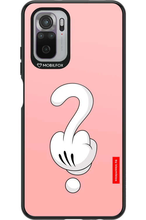 Fuck Hand (Pink) 2.0 - Xiaomi Redmi Note 10