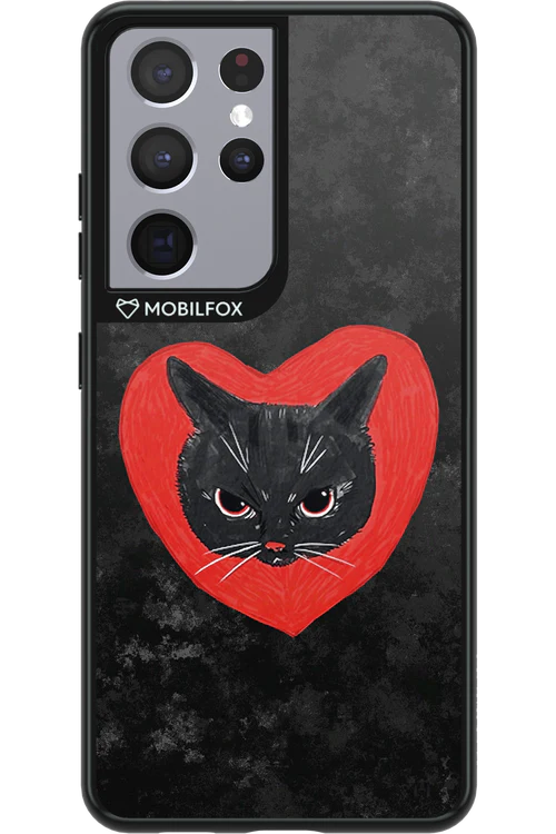 Heart Cat 2.0 - Samsung Galaxy S21 Ultra