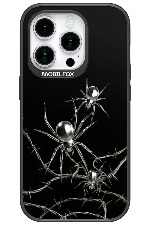 Silver Spiderz 2.0 - Apple iPhone 15 Pro - Image 2