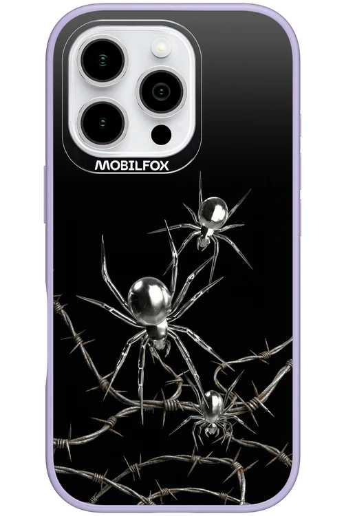 Silver Spiderz 2.0 - Apple iPhone 16 Pro - Image 3