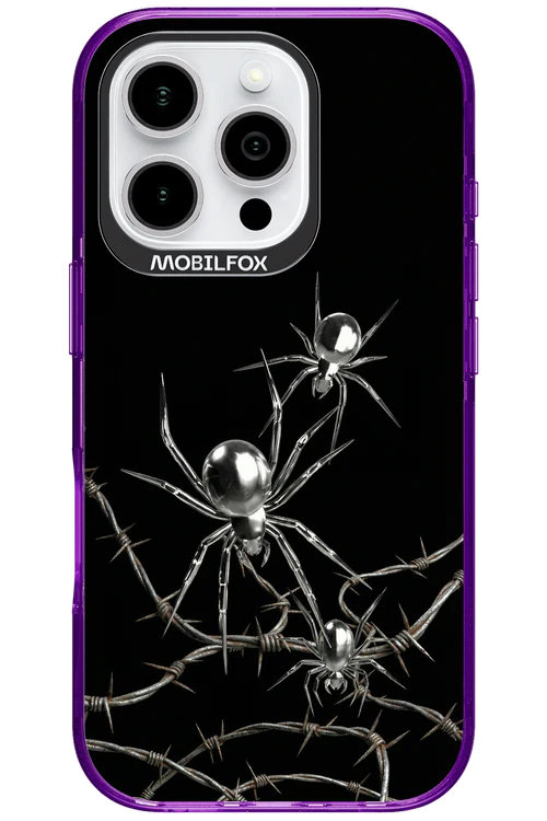 Silver Spiderz 2.0 - Apple iPhone 16 Pro - Image 8