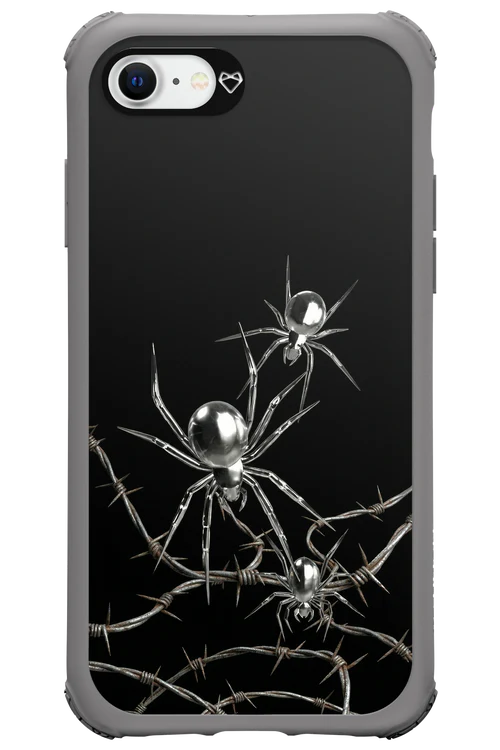 Silver Spiderz 2.0 - Apple iPhone SE 2020 - Image 15