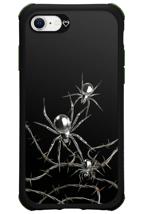 Silver Spiderz 2.0 - Apple iPhone SE 2022 - Image 10