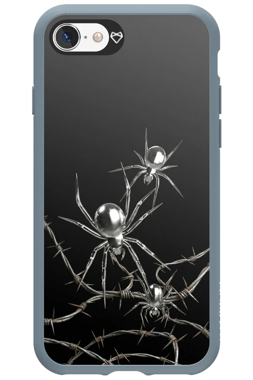 Silver Spiderz 2.0 - Apple iPhone SE 2022 - Image 3