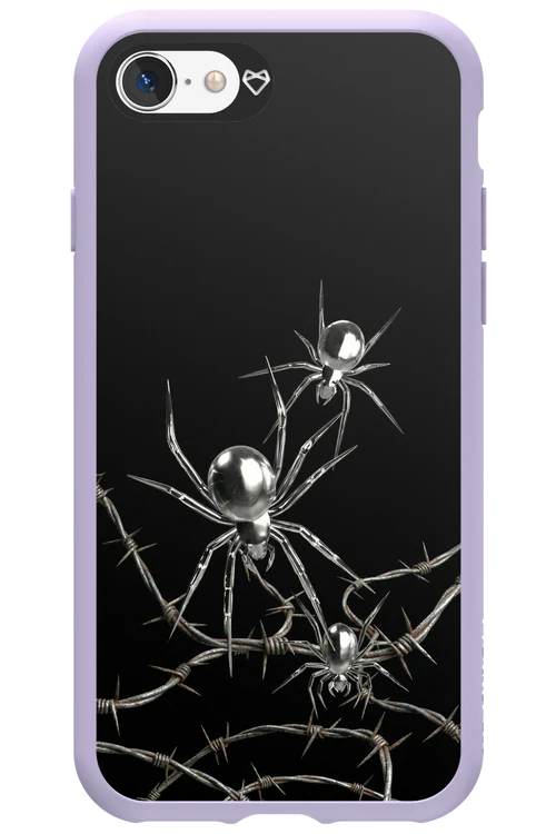 Silver Spiderz 2.0 - Apple iPhone SE 2022 - Image 4