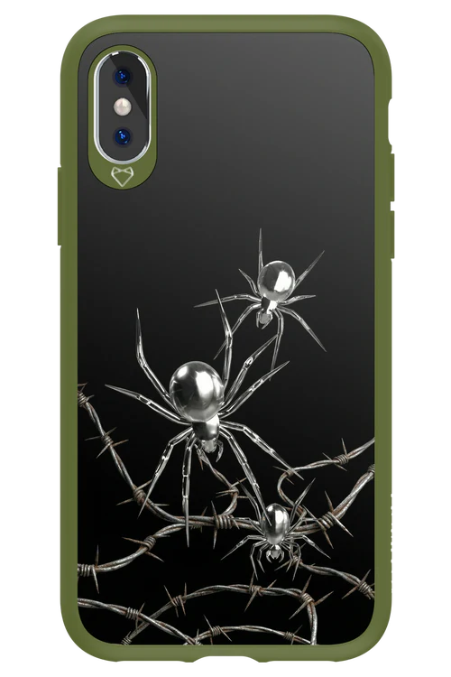 Silver Spiderz 2.0 - Apple iPhone X - Image 2