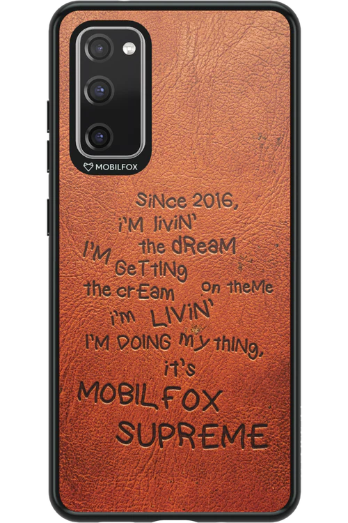 supreme 2.0 - Samsung Galaxy S20 FE