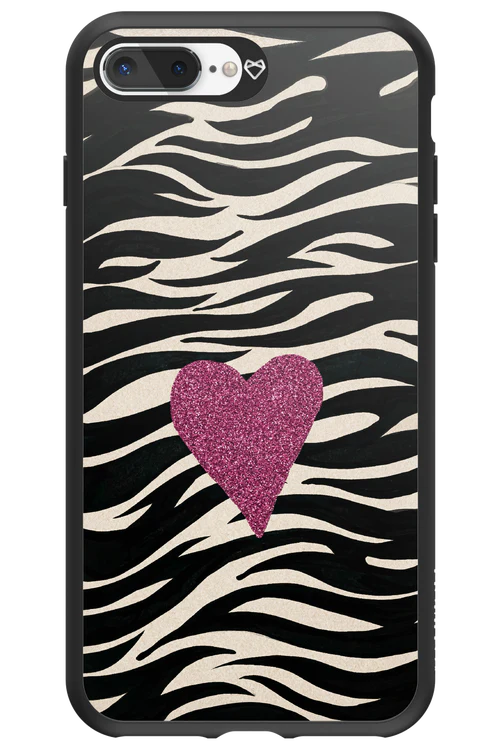 Zebra Heart 2.0 - Apple iPhone 7 Plus