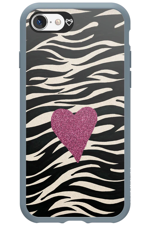 Zebra Heart 2.0 - Apple iPhone SE 2020 - Image 3