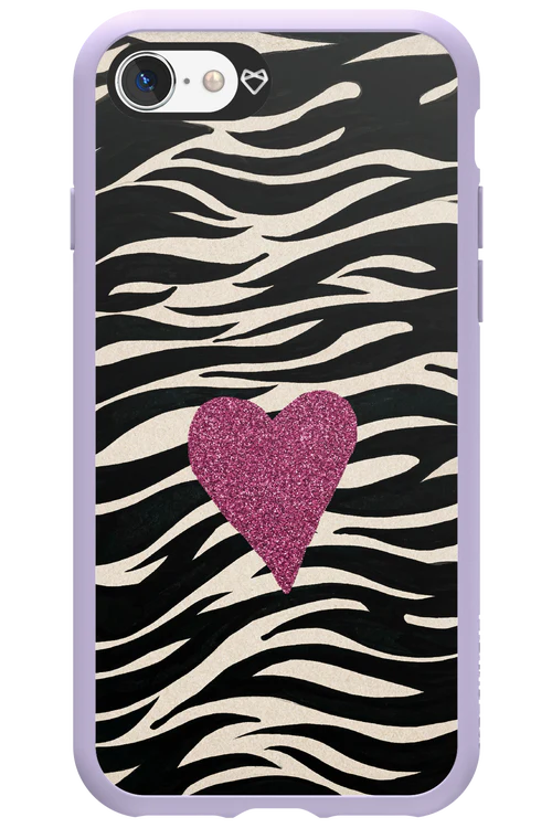 Zebra Heart 2.0 - Apple iPhone SE 2020 - Image 4