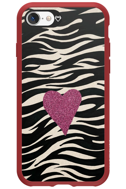 Zebra Heart 2.0 - Apple iPhone SE 2020 - Image 5