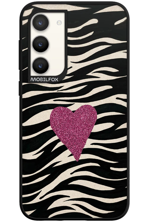 Zebra Heart 2.0 - Samsung Galaxy S23 Plus